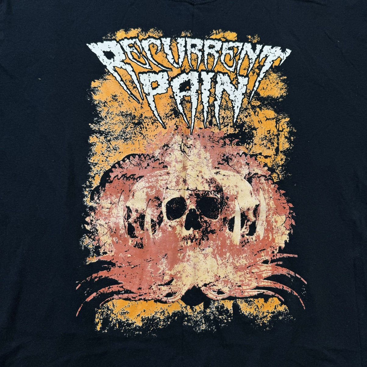 Anime × Band Tees × Vintage Vintage t-shirt Recurrent Pain rare hard rock punk metal Size US XL / EU 56 / 4 - 2 Thumbnail
