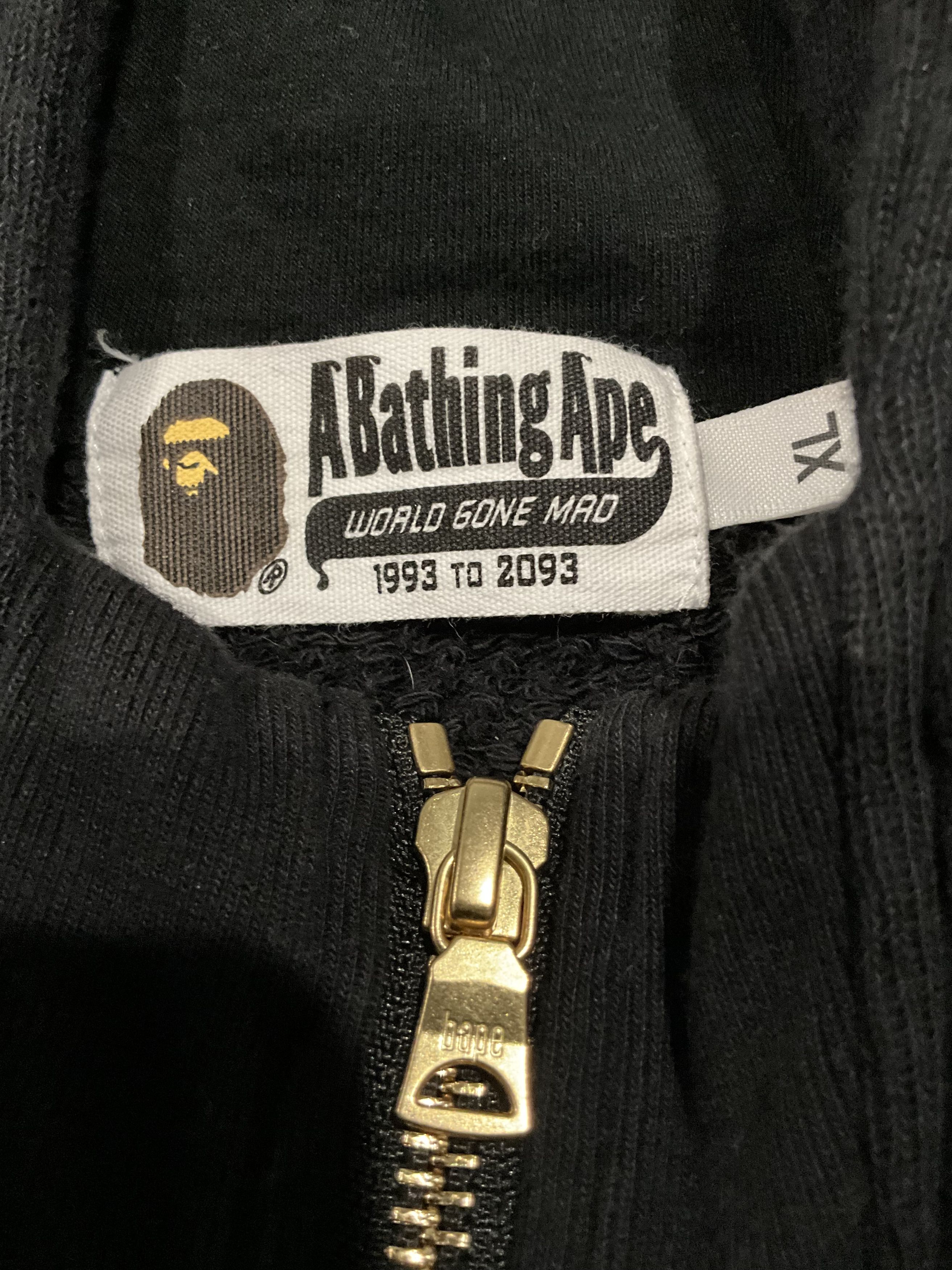 Bape Ninja Zip Up Hoodie BNIB Size US XL / EU 56 / 4 - 9 Thumbnail