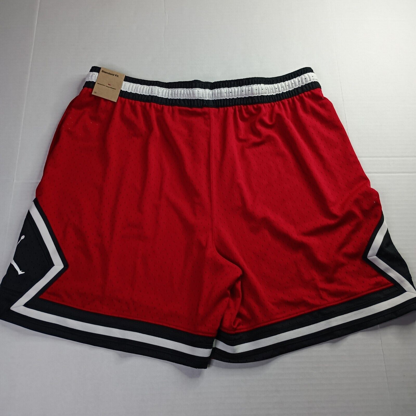 Nike Jordan Nike Diamond Dri-FIT Basketball Shorts RED Men’s 2XL Size US 36 / EU 52 - 7 Thumbnail