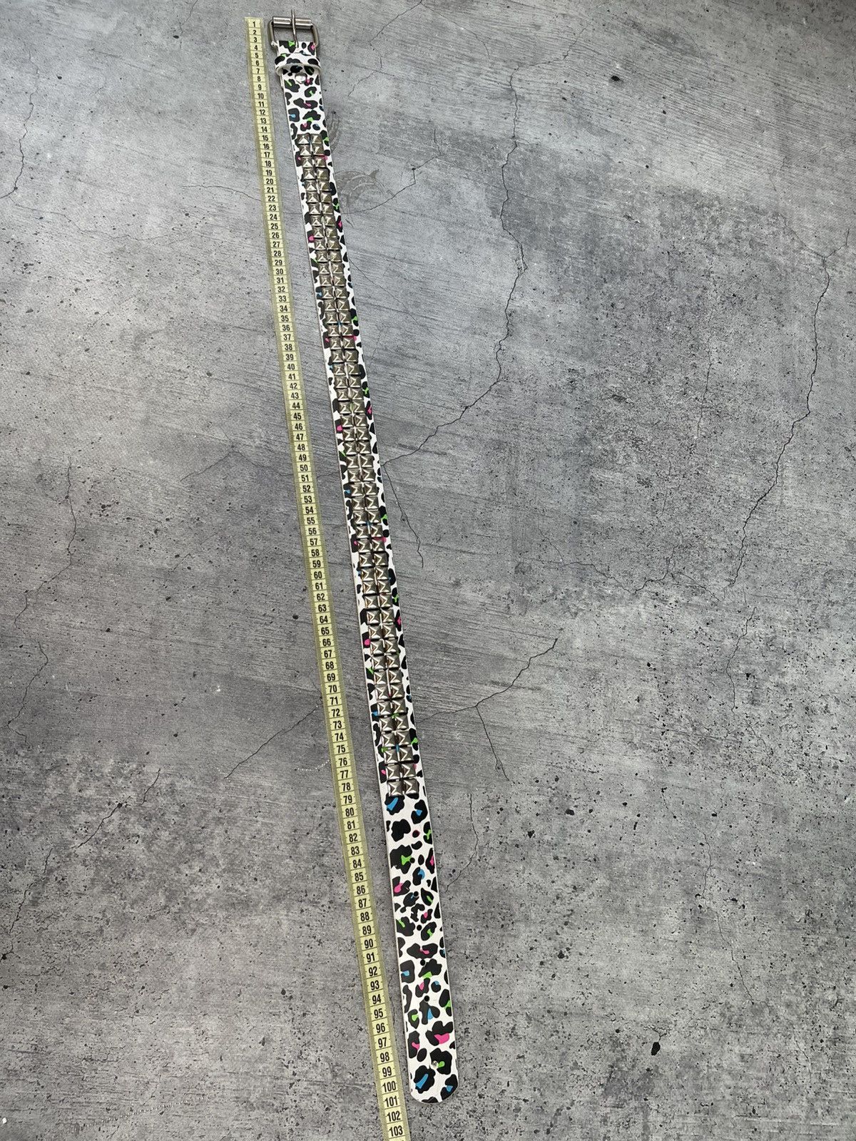 Japanese Brand Vintage Y2K Rhinestones Belt Avantgarde Japanese Archival Size ONE SIZE - 3 Thumbnail