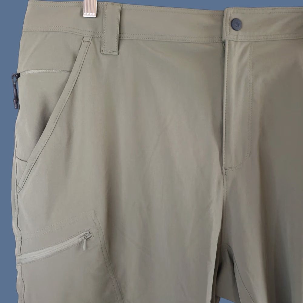 Vintage Vortex Sun Slayer Shorts Green Mens 38 Zip Pockets Spandex Stretch Cargo Outdoor Comfort 10in Inseam Regular Size US 38 / EU 54 - 1 Thumbnail