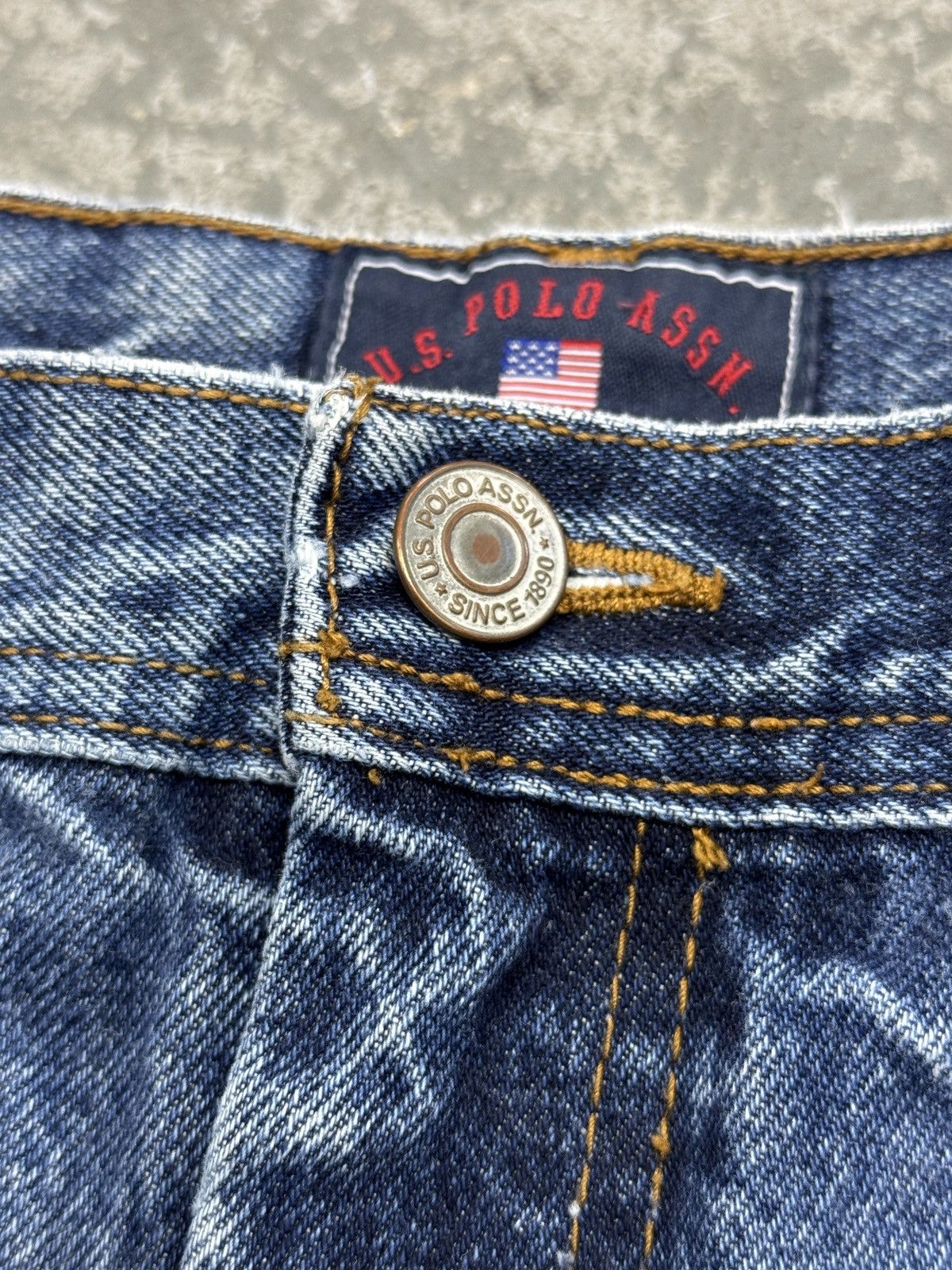 U.S. Polo Assn. Vintage y2k U.S. Polo Assn. Denim Shorts Size US 29 - 9 Thumbnail