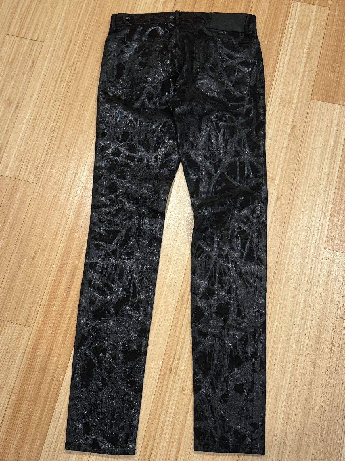 Japanese Brand archive coated denim Size US 29 - 2 Thumbnail