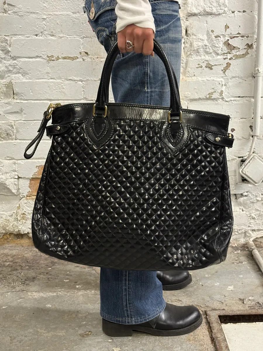 Roberto Cavalli Roberto Cavalli Quilted Black Handle Bag Size ONE SIZE - 2 Thumbnail