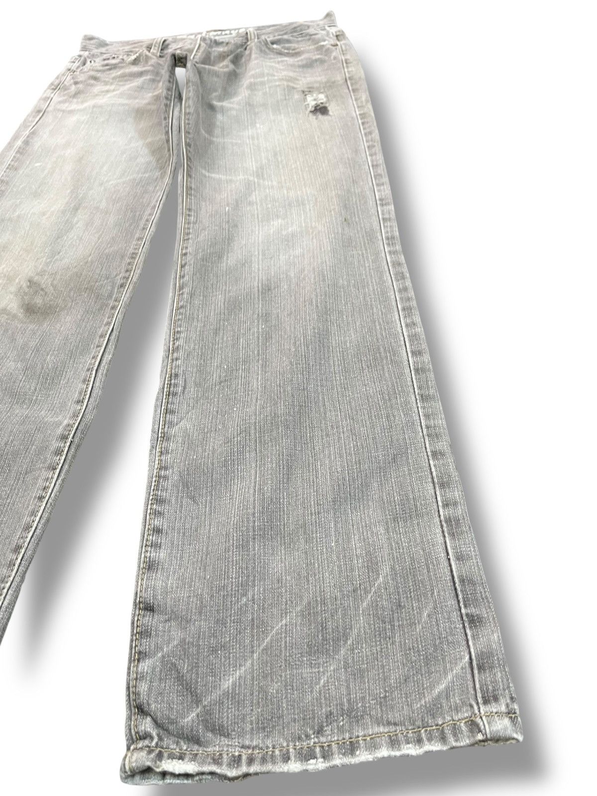 Buzz Rickson's × Japanese Brand Vintage Buzemayse Faded Distressed Denim Size US 31 - 4 Thumbnail