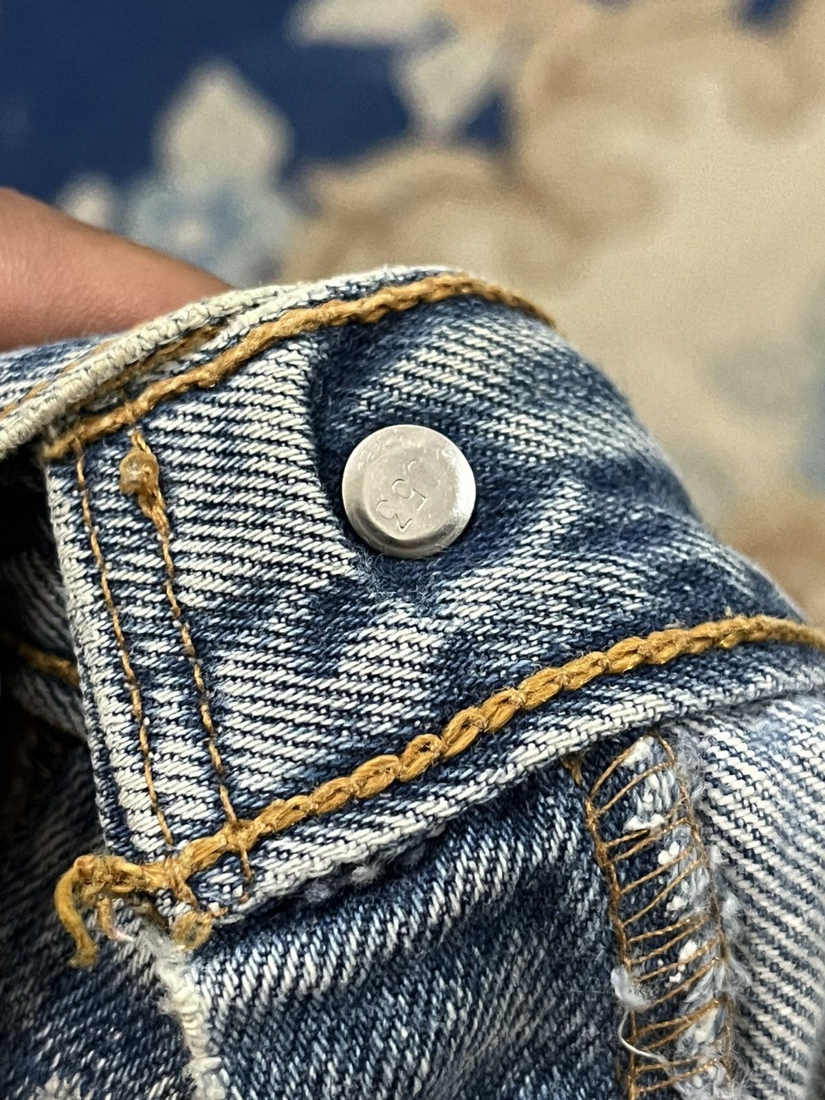 Sifury Vintage Levi’s 501 x Sifury Remake Custom Denim Size US 33 - 8 Thumbnail