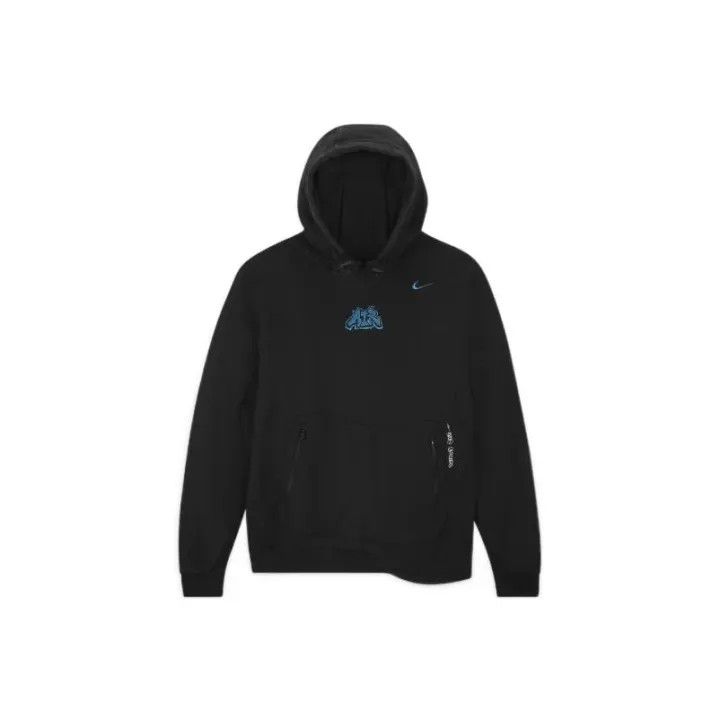 Off-White Off-White™ Nike Black Logo Hoodie 0079 Size US L / EU 52-54 / 3 - 1 Thumbnail
