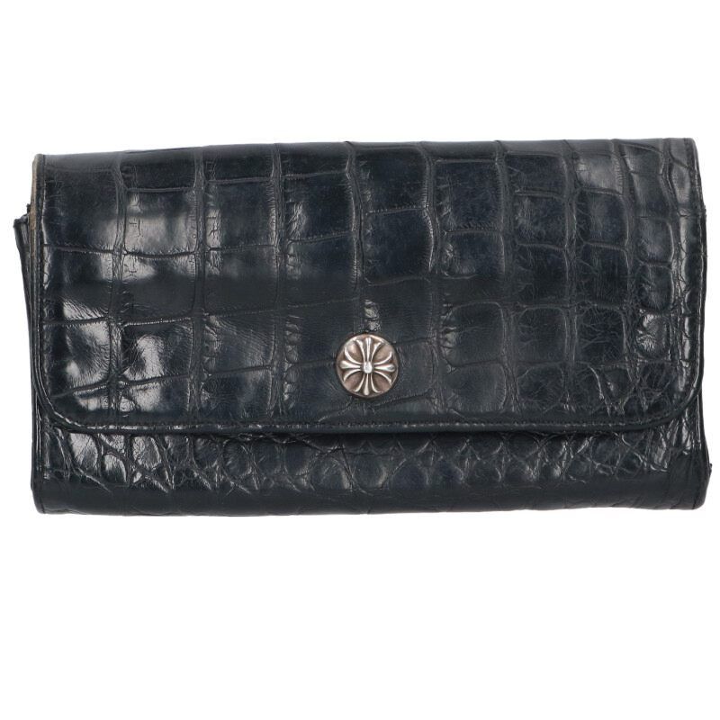 Chrome Hearts Judy Alligator Cross Button Size One Size, Men's