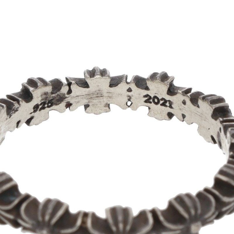 Chrome Hearts Chrome Hearts Tiny ECH Plus Band Silver Ring Size ONE SIZE - 4 Thumbnail