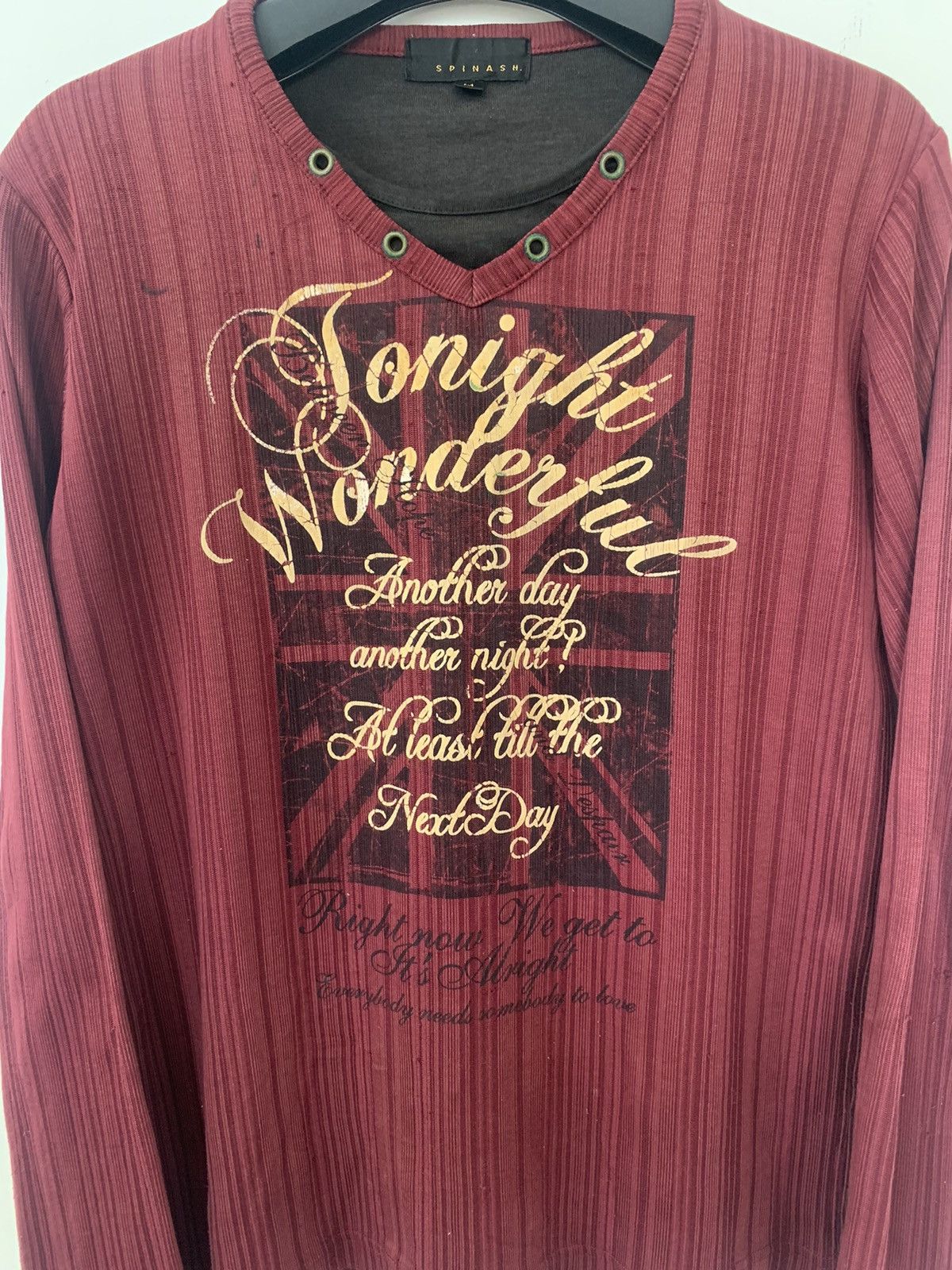 If Six Was Nine Spinash Japanese Brand Seditionaries Punk Long Sleeve Size US M / EU 48-50 / 2 - 4 Thumbnail