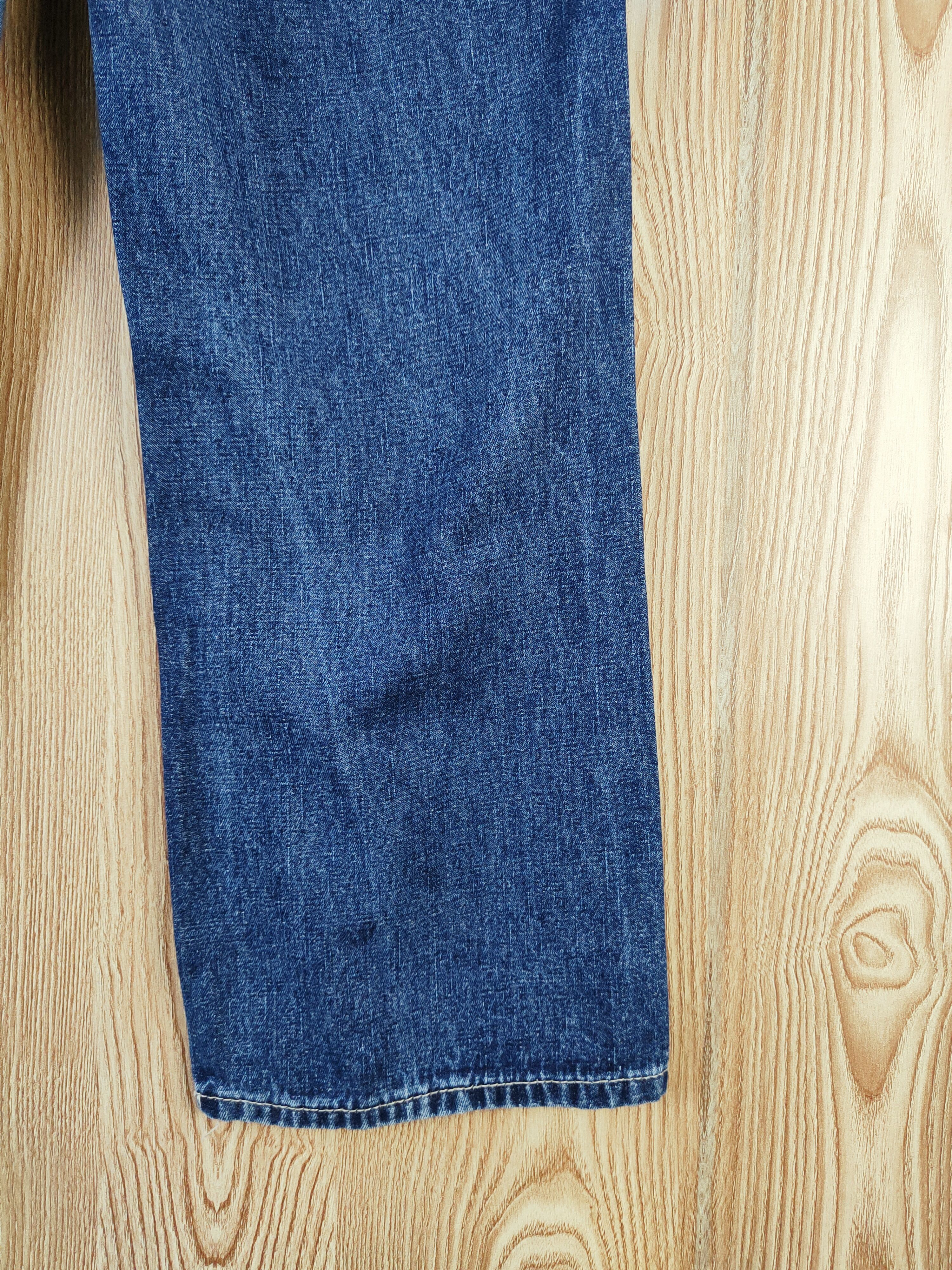 Japanese Brand Private Pause Blue Distressed Ripped Jeans #W386 Size US 28 / EU 44 - 12 Thumbnail