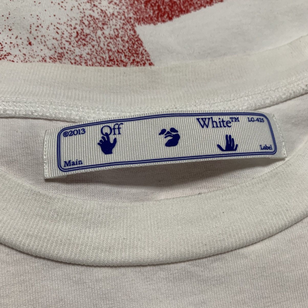 Off-White Off White Small Stencil Arrows White Tee Virgil Abloh Size US S / EU 44-46 / 1 - 5 Thumbnail