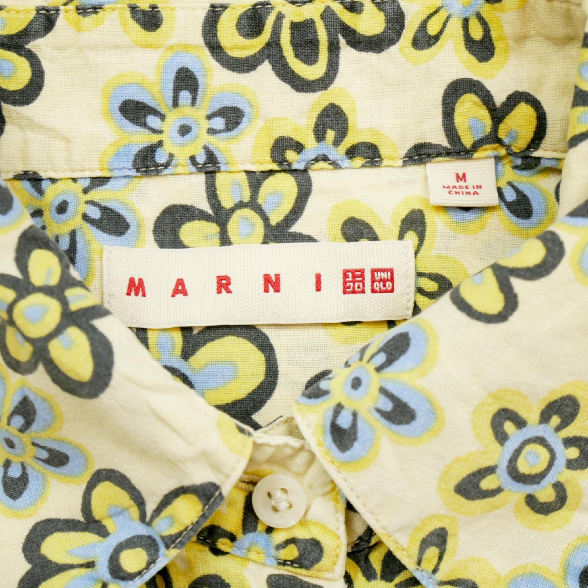 Marni × Uniqlo Marni Uniqlo Oversized Long Sleeve Shirt Size US M / EU 48-50 / 2 - 4 Thumbnail