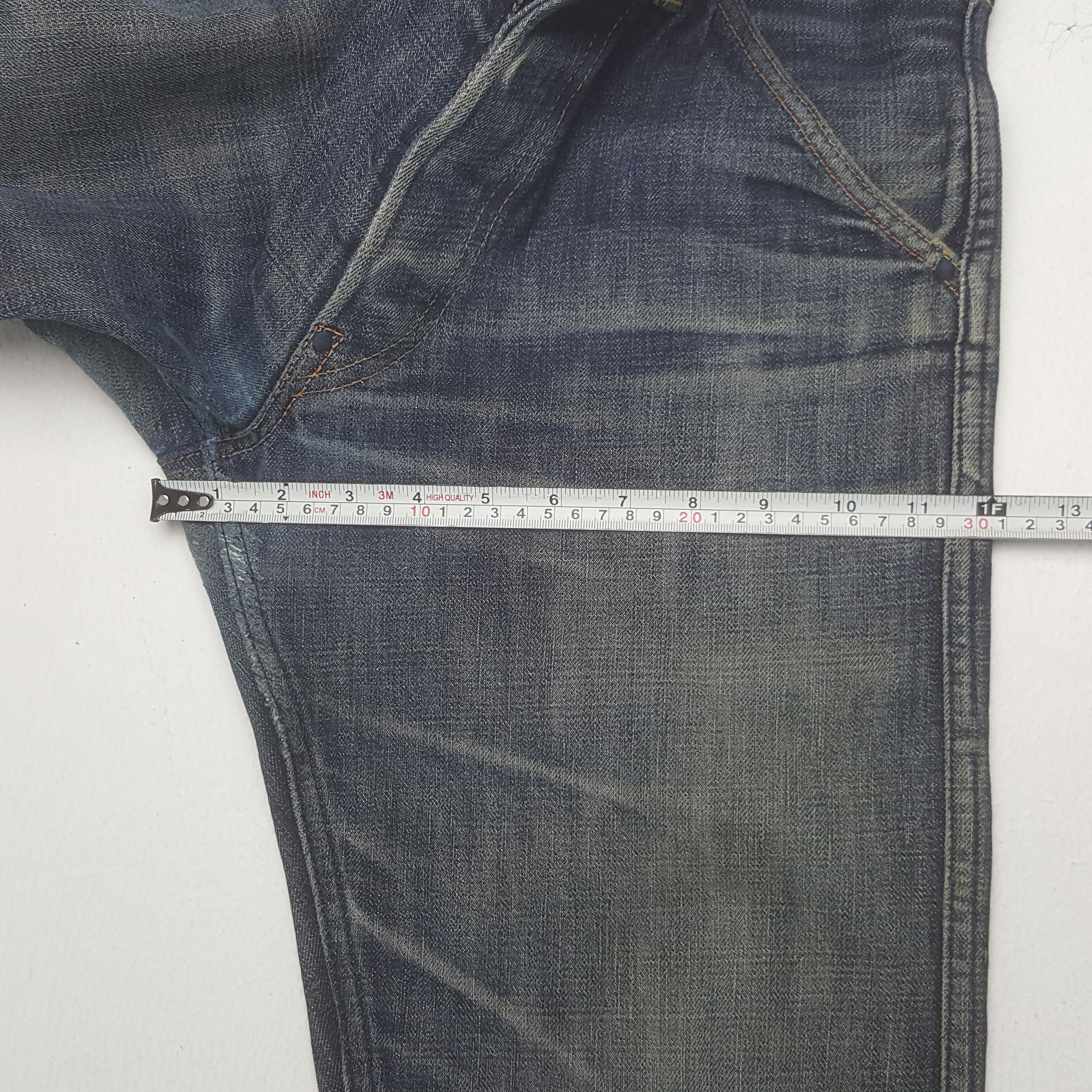 Evisu Vintage Evisu Japanese Brand Daicock Custom Art Denim Jeans Size US 30 / EU 46 - 11 Thumbnail