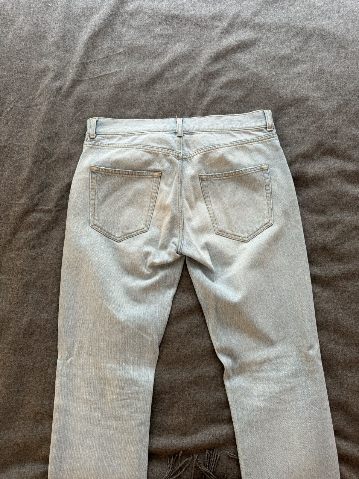Saint Laurent Paris × Yves Saint Laurent Saint Laurent D02 light blue jeans (2015) Size US 31 - 3 Thumbnail