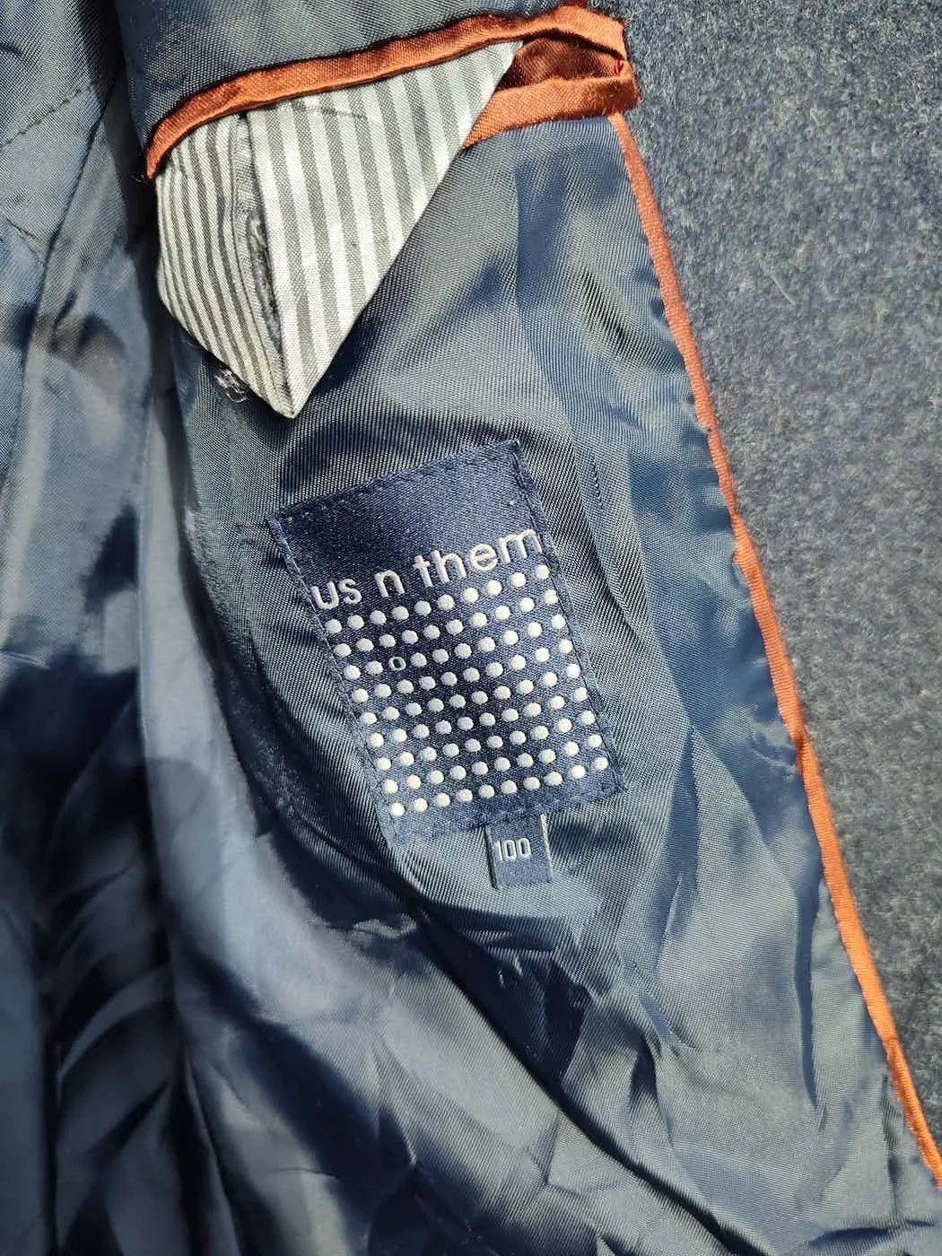 Designer Us n Them Wool Military-Style Blazer – Korean Designer Size US M / EU 48-50 / 2 - 9 Thumbnail