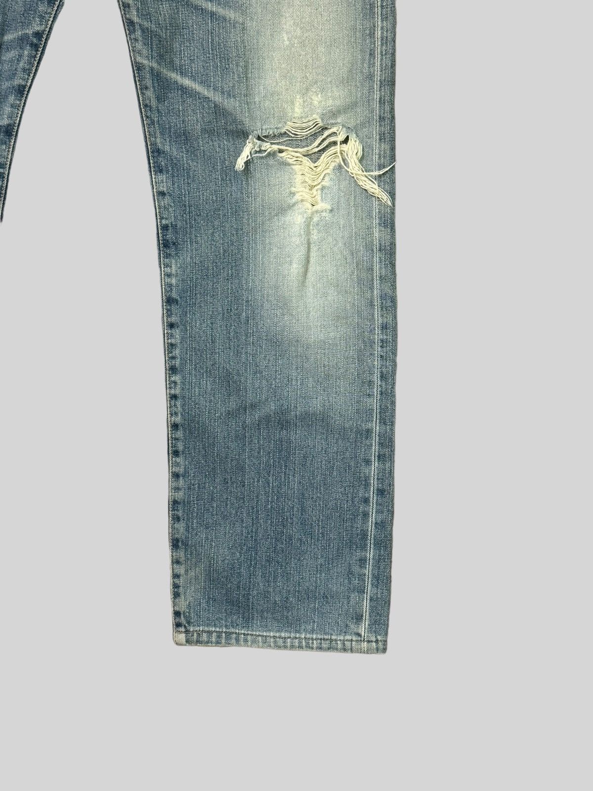 If Six Was Nine Vintage EDWIN 505X Redline selvedge Denim Jeans Size US 31 - 5 Thumbnail
