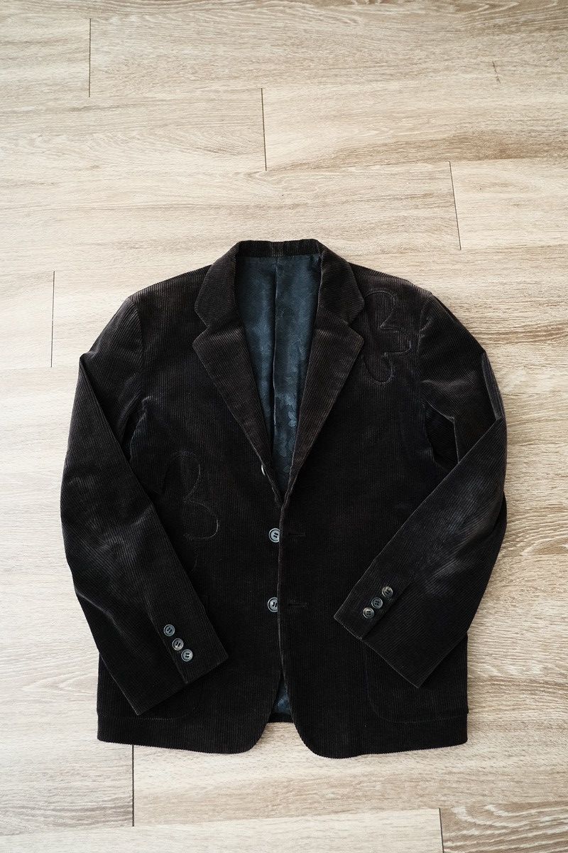 Undercover UNDERCOVER 06AW Insect embroidered corduroy zipper