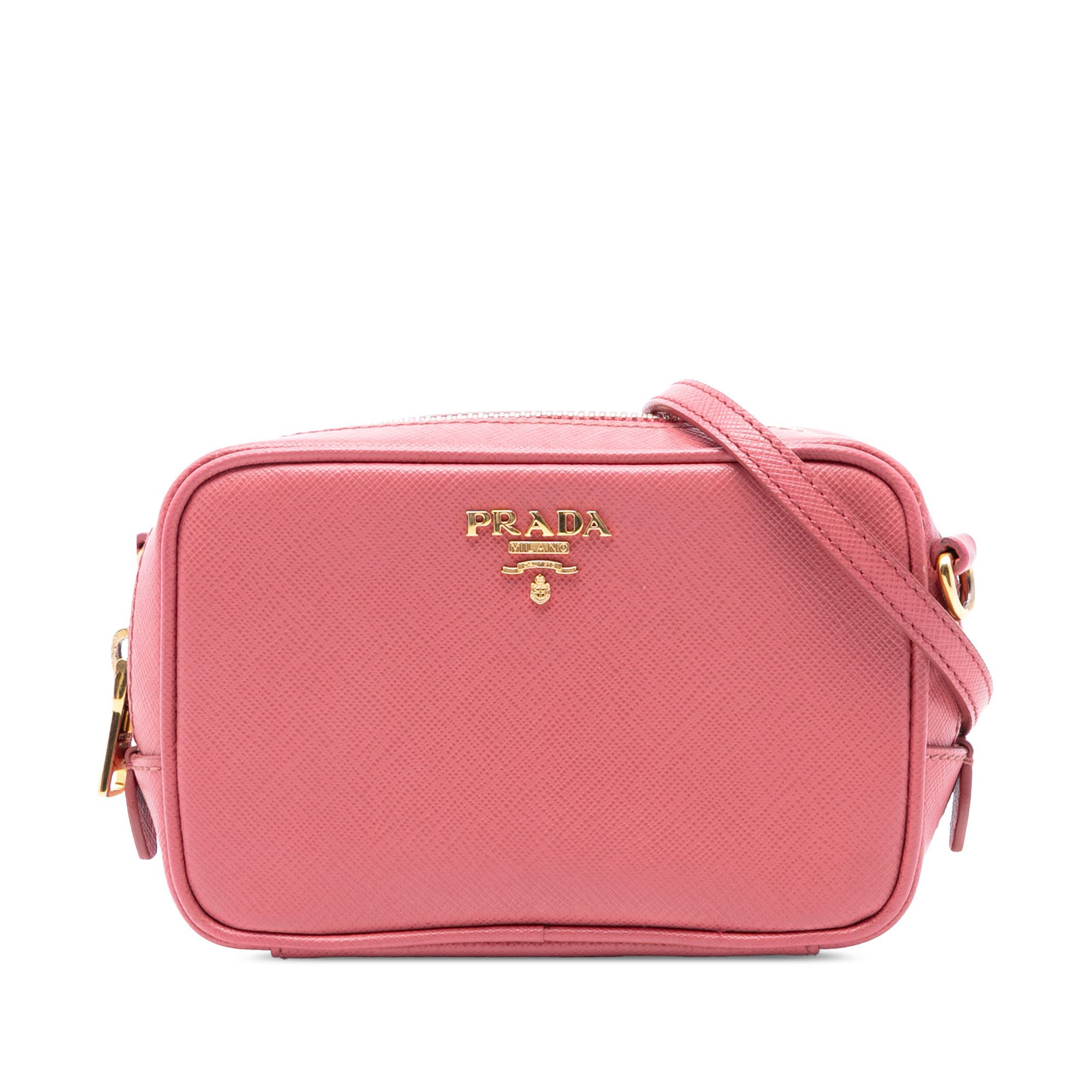 Prada Prada Mini Saffiano Camera Bag Size ONE SIZE - 1 Thumbnail