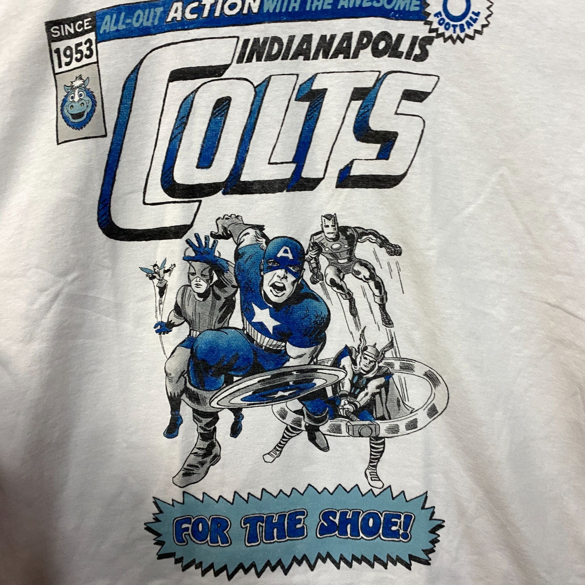 Junk Food Junk Food X Marvel The Avengers Indianapolis Colts For the S Size US XS / EU 42 / 0 - 2 Thumbnail
