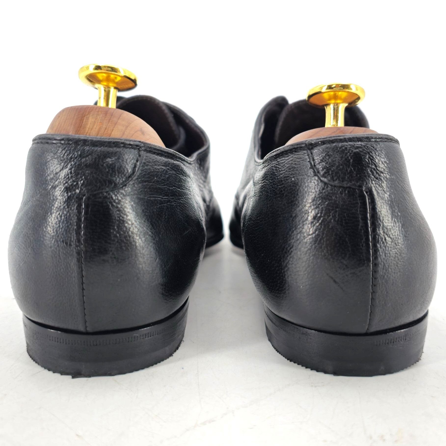 Bottega Veneta Bottega Veneta Italy Mens 9.5M Black Leather Kidskin Oxfords Size US 9.5 / EU 42-43 - 6 Thumbnail