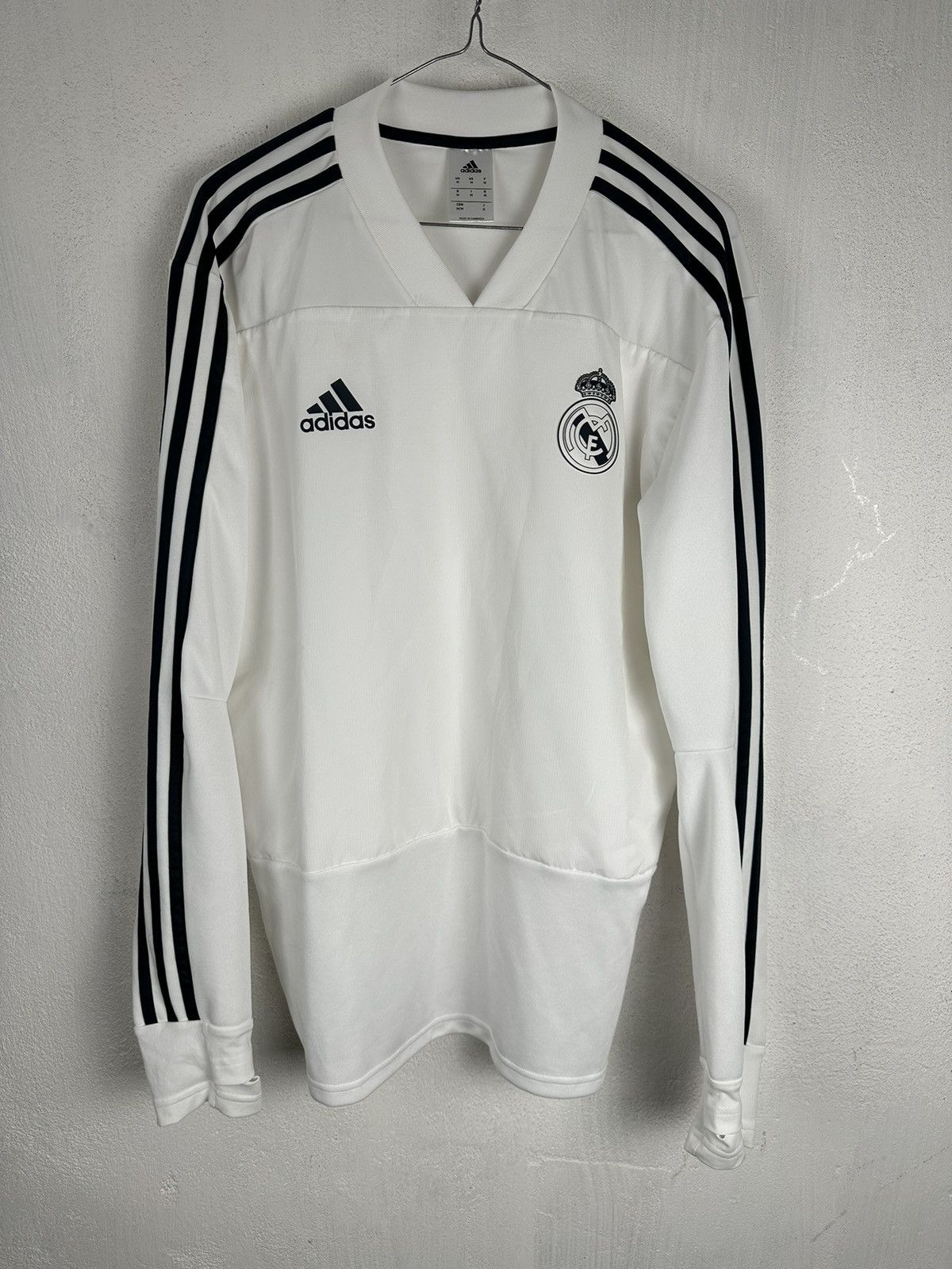 Adidas Adidas Real Madrid Jersey Long Sleeve Size US M / EU 48-50 / 2 - 1 Thumbnail