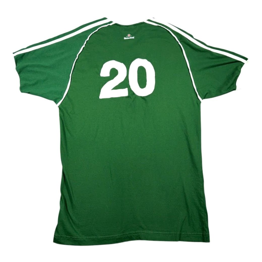 Champion VINTAGE Heineken Soccer Shirt Men Large Green White UEFA Champions League Jersey 20 Size US L / EU 52-54 / 3 - 2 Thumbnail