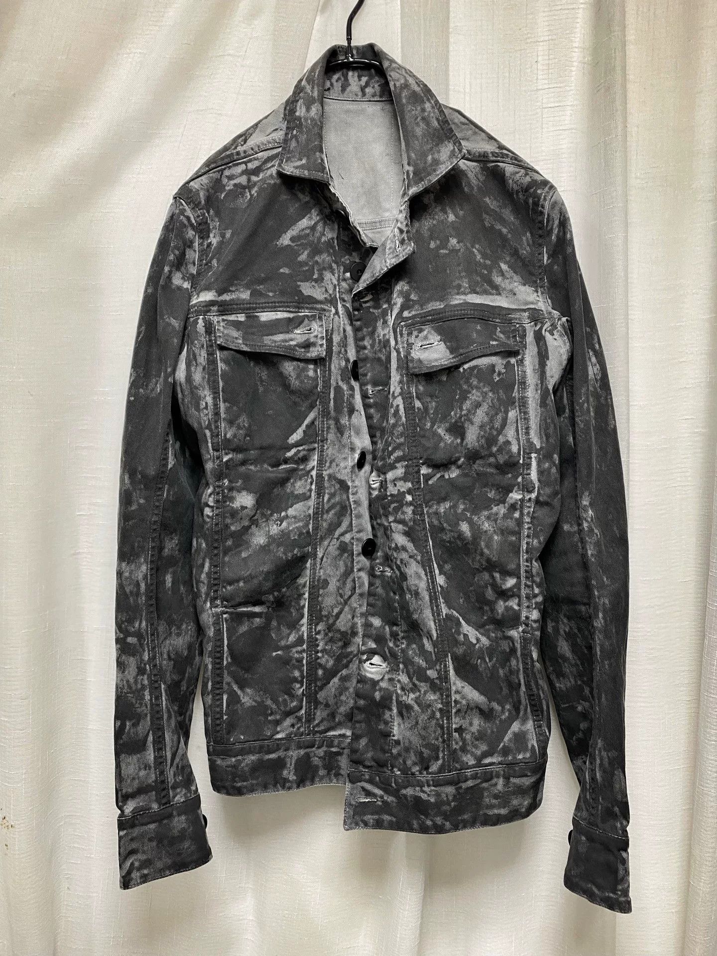 11 By Boris Bidjan Saberi 11 BY BORIS BIDJAN SABERI Wax-Dyed Jacket Size US M / EU 48-50 / 2 - 4 Thumbnail