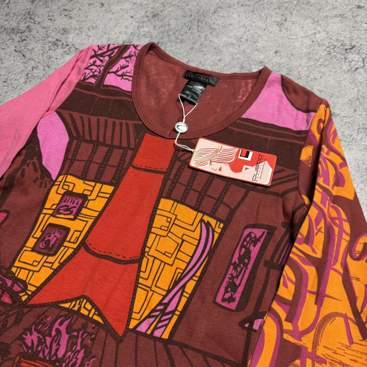 Custo Barcelona NEW Custo Barcelona Long sleeve T Shirt Size M / US 6-8 / IT 42-44 - 5 Thumbnail