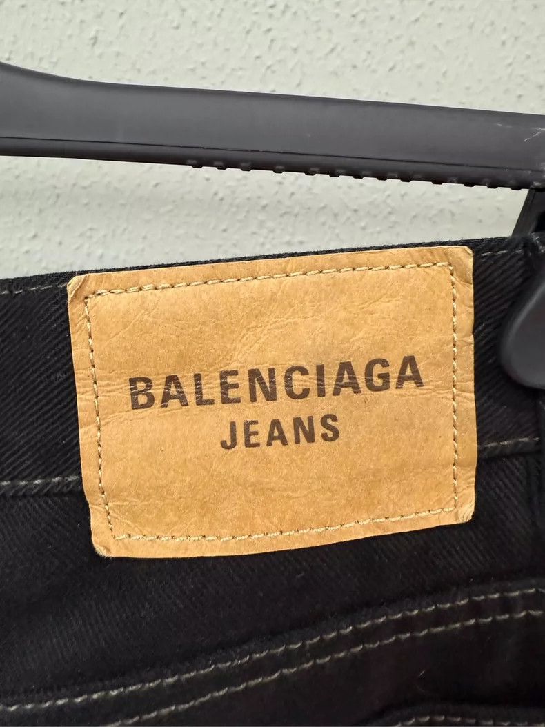 Balenciaga Balenciaga size M Black baggy jeans Size US 27 - 3 Thumbnail
