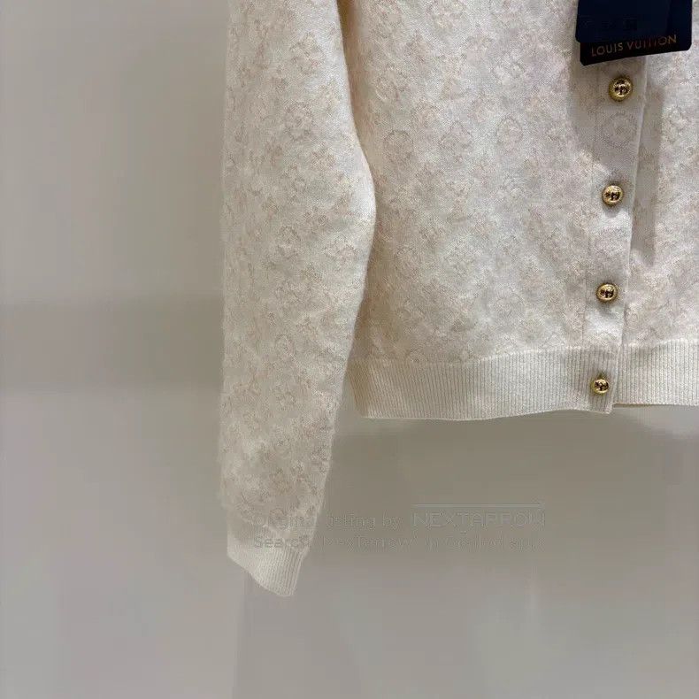 Louis Vuitton Louis Vuitton SS 26 Early Spring Brushed Full Print Knit C Size S / US 4 / IT 40 - 5 Thumbnail