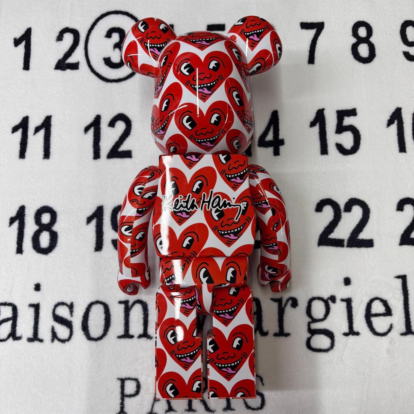 Medicom Toy BE@RBRICK Keith Haring Heart Q10 Size ONE SIZE - 6 Thumbnail