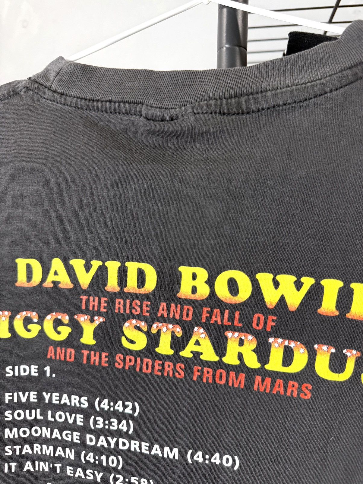Band Tees Vintage 1998 David Bowie Ziggy Stardust Tour T Shirt Size US XL / EU 56 / 4 - 10 Thumbnail