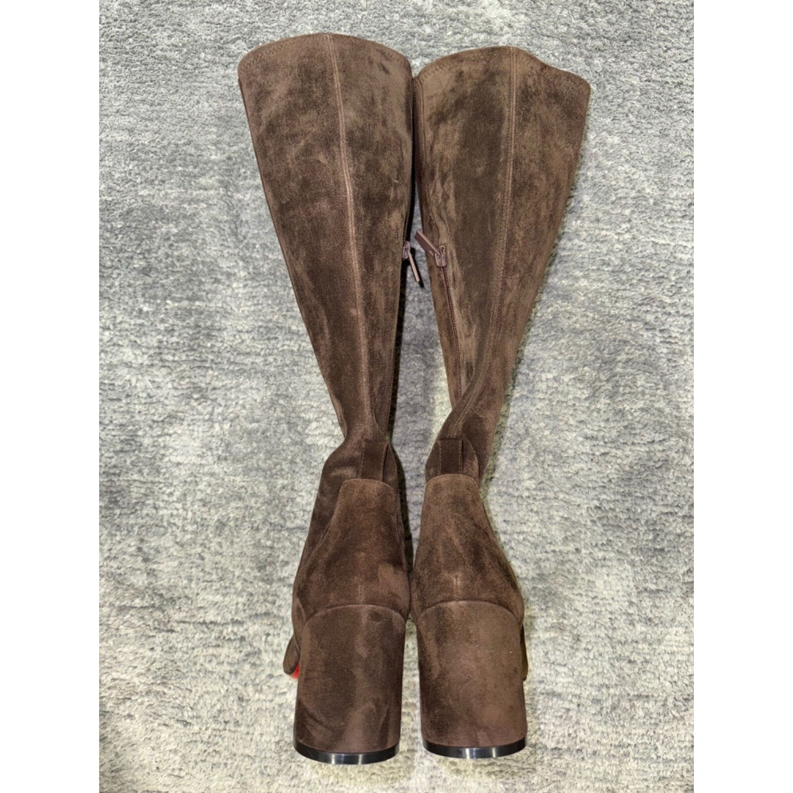 Christian Louboutin Christian Louboutin Jane Botta 55 Cosme Dark Brown Suede Size US 10 / IT 40 - 14 Thumbnail