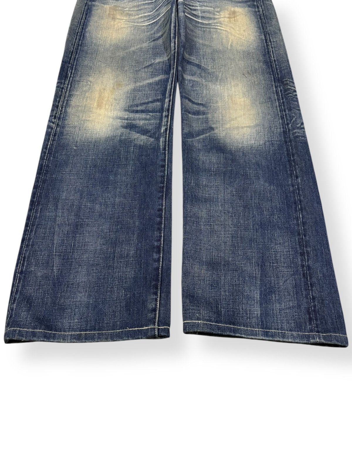 Levi's Vintage 70s Levis 501XX Big E Selvedge Mud Wash Jeans Repro Size US 31 - 8 Thumbnail