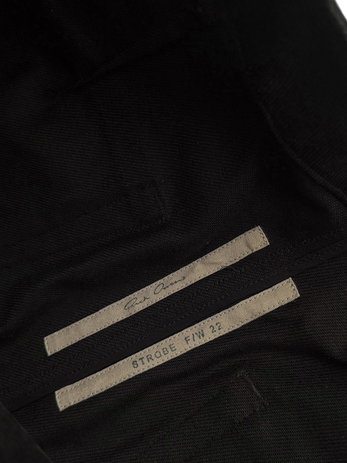 Rick Owens 2022 Strobe Godet Denim Maxi Skirt Size US 30 / EU 46 - 6 Thumbnail