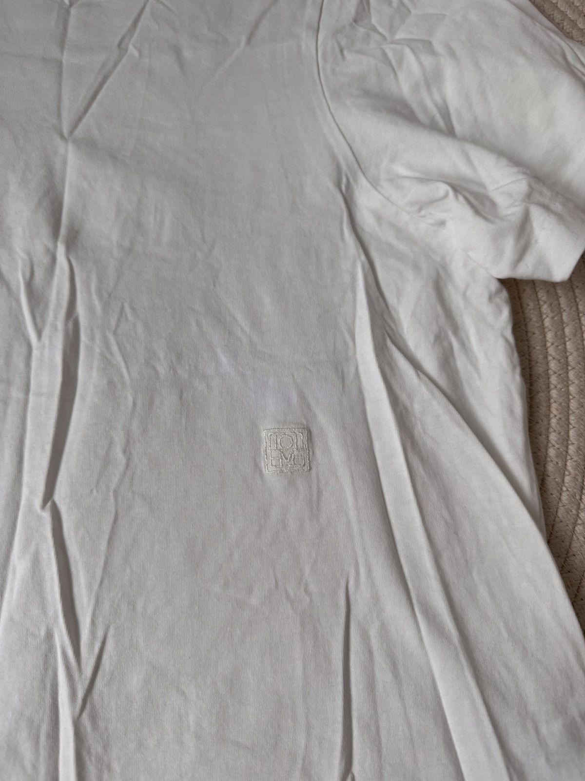 Toteme Toteme Curved seam tee off-white size S Size S / US 4 / IT 40 - 5 Thumbnail