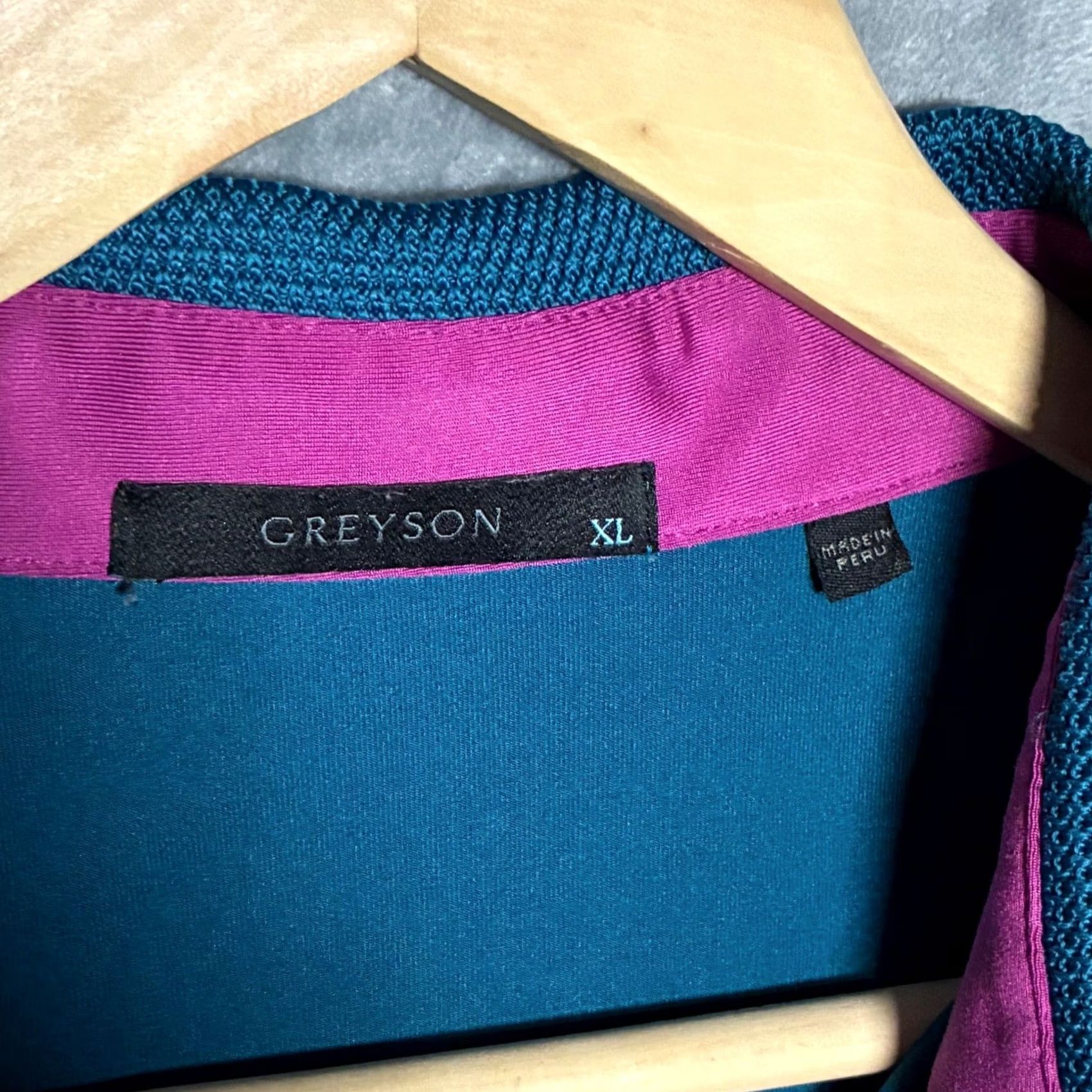 Vintage EUC GREYSON Teal Performance Polo Shirt Golf Athleisure Men's XL Size US XL / EU 56 / 4 - 6 Thumbnail