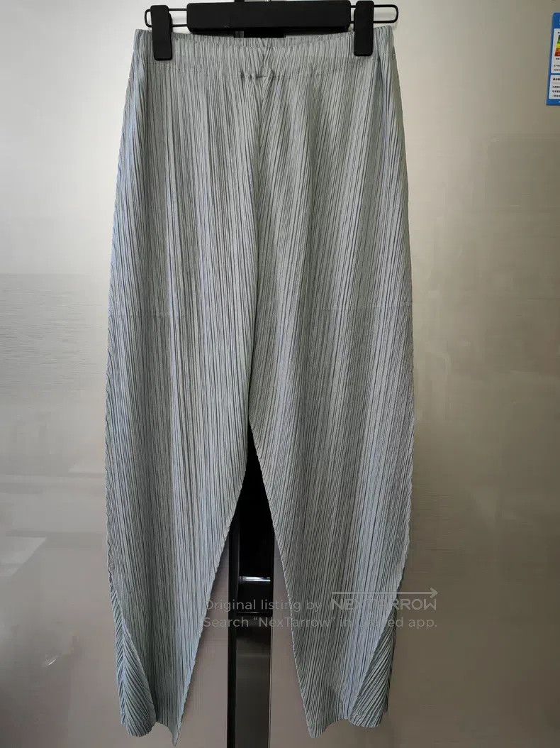 Issey Miyake Issey Miyake size:3 Green Trousers Size 42" / US 20 - 2 Thumbnail