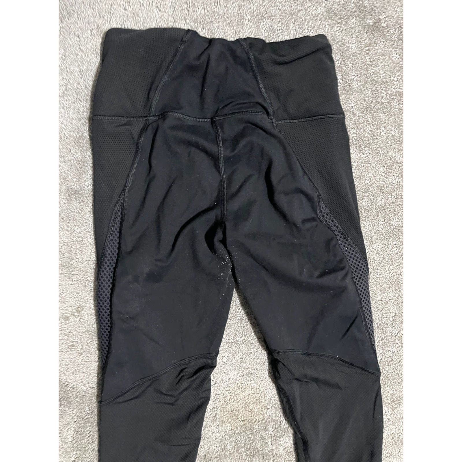 Victoria's Secret VINTAGE Victoria's Secret VSX Sport Black Activewear Leggings XS 29" Compression Athletic Womens Size 26" / US 2 / IT 38 - 4 Thumbnail