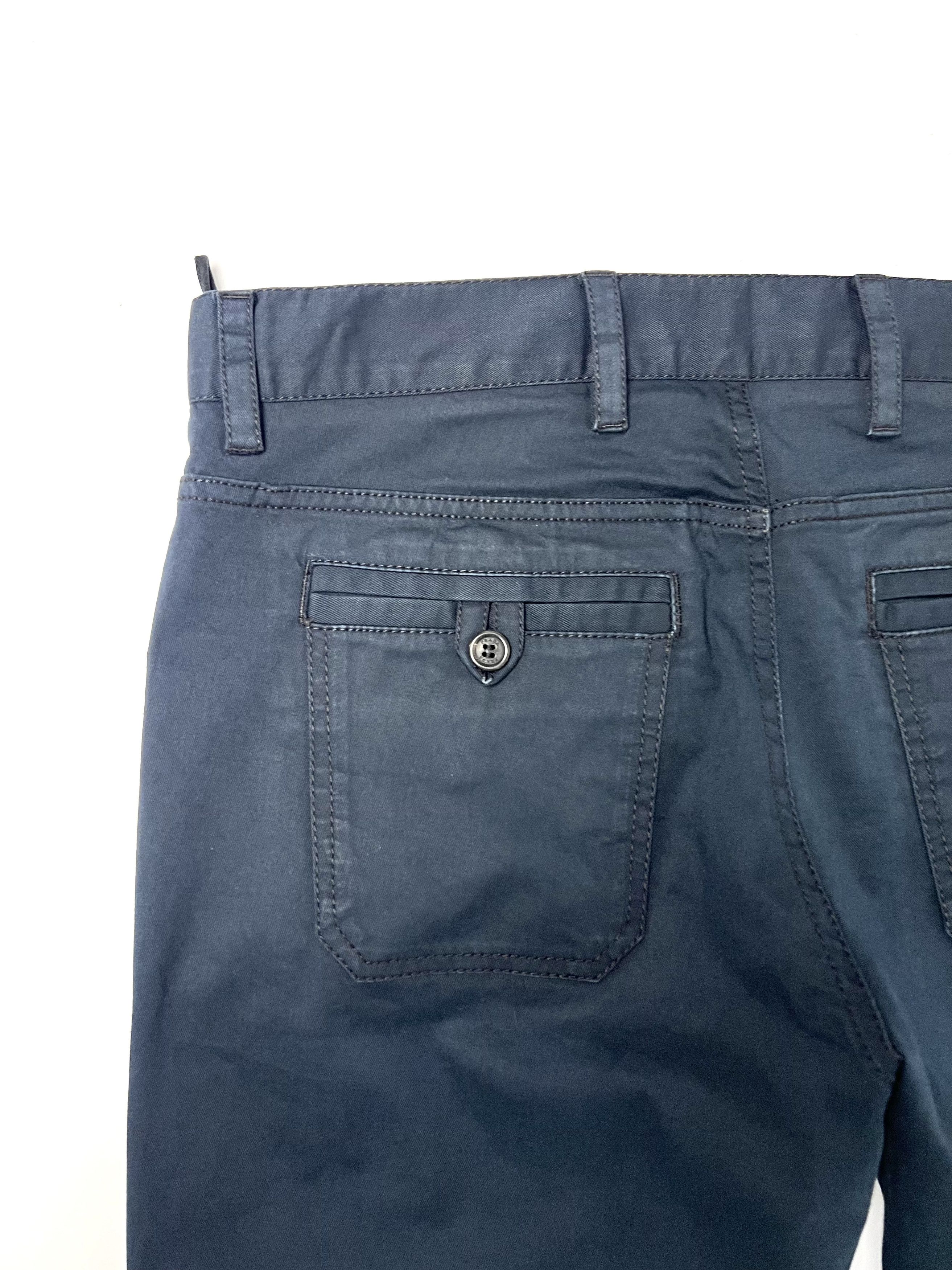 Prada PRADA SPORT LINEA ROSSA COTTON BLEND BLACK CASUAL PANTS Size US 32 / EU 48 - 12 Thumbnail