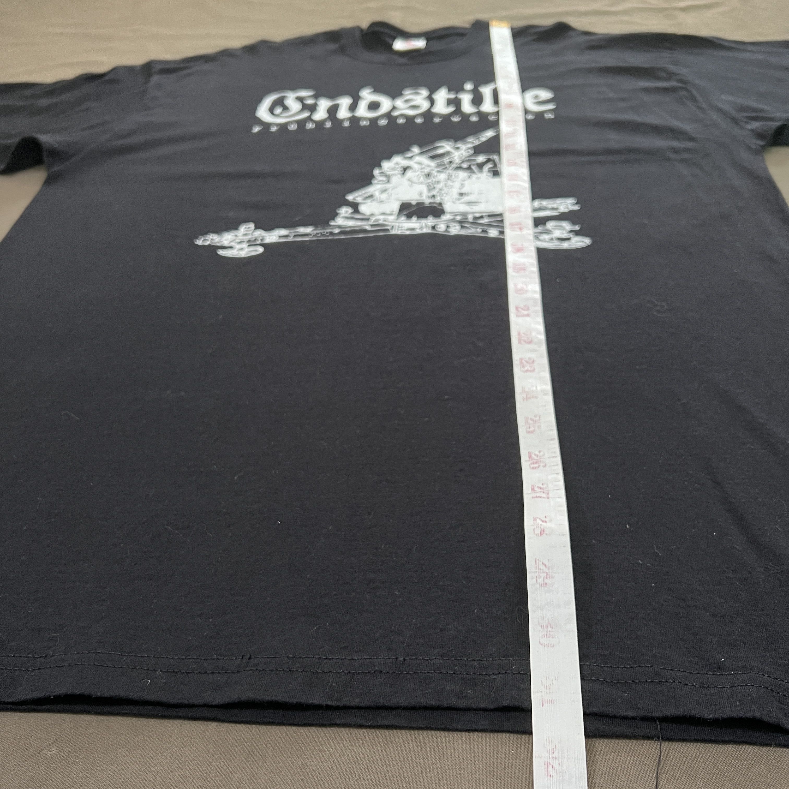 Band Tees × Vintage Vintage Endstille Chernobyl Black Metal Promo Tee XL Size US XL / EU 56 / 4 - 7 Thumbnail