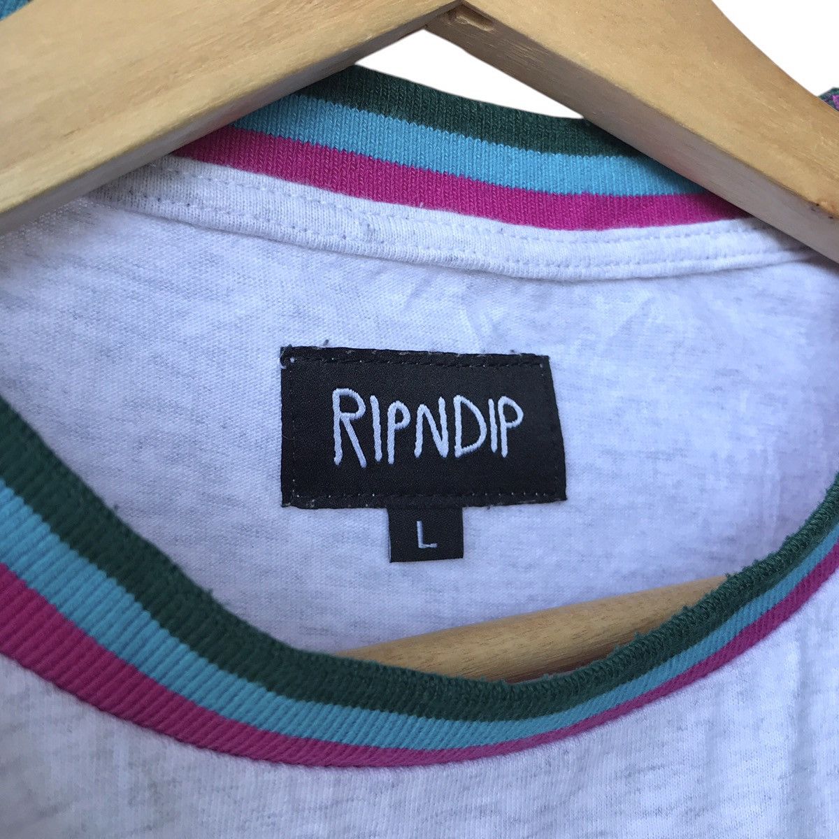 RIPNDIP Rip N Dip LA Embroidery Spellout Longsleeve Tee Size US L / EU 52-54 / 3 - 6 Thumbnail