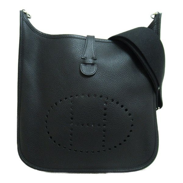 image of Hermes Clemence Evelyne Pm in Black, Women's