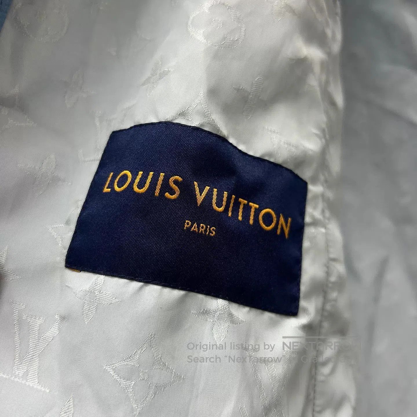 Louis Vuitton Blue Cloud Print Hooded Light Jacket. Size US M / EU 48-50 / 2 - 3 Thumbnail