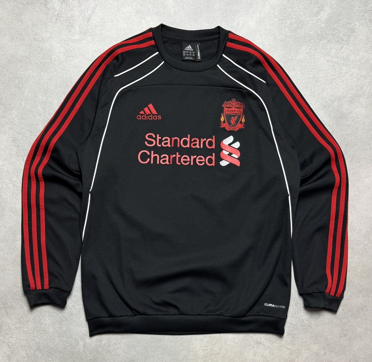 Adidas Liverpool 2010 2011 Football Soccer Sweatshirt Top Adidas Size US M / EU 48-50 / 2 - 1 Thumbnail