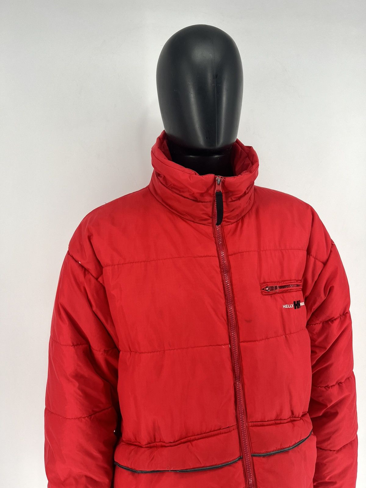 Helly Hansen × Vintage Vintage 90s Helly Hansen Puffer Jacket boxy Streetwear Style Size US L / EU 52-54 / 3 - 3 Thumbnail