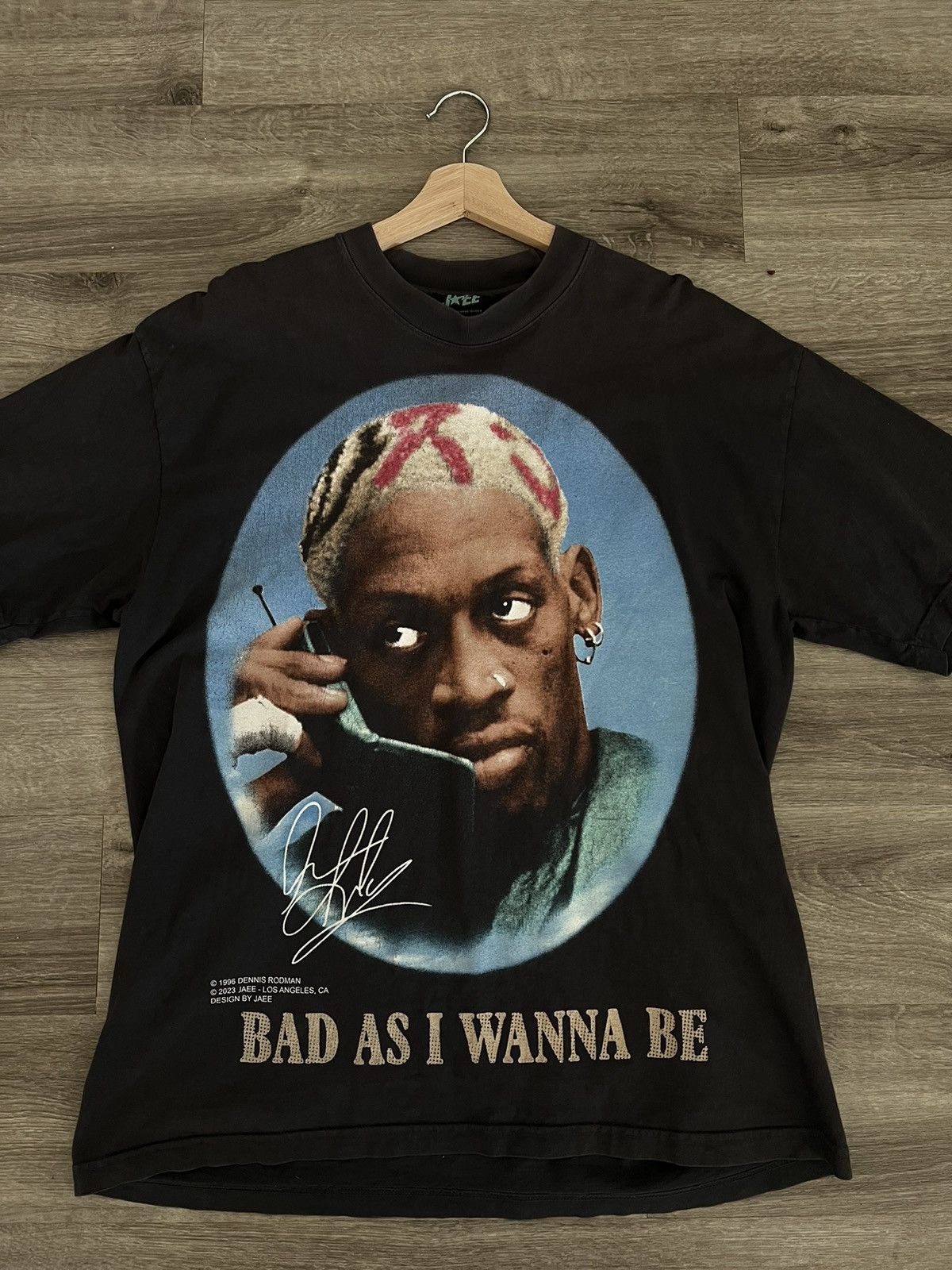JAEE × Vintage Rodman Tee Jaee Editz Size US M / EU 48-50 / 2 - 1 Thumbnail