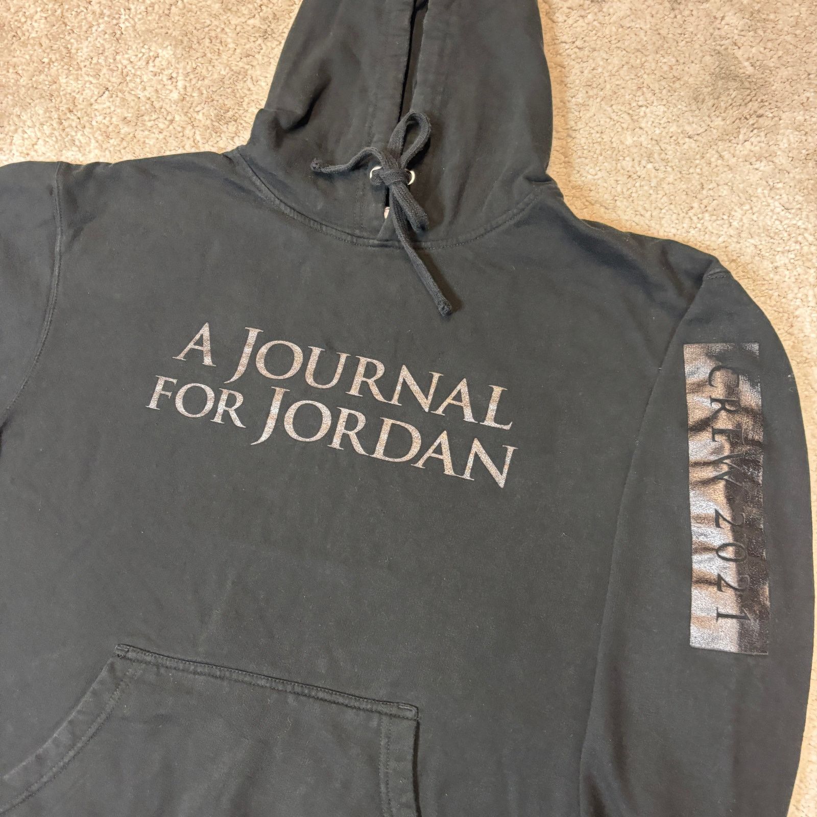 Independent Trading Co. A Journal For Jordan Movie Cast Crew Hoodie Men's Large Size US L / EU 52-54 / 3 - 2 Thumbnail