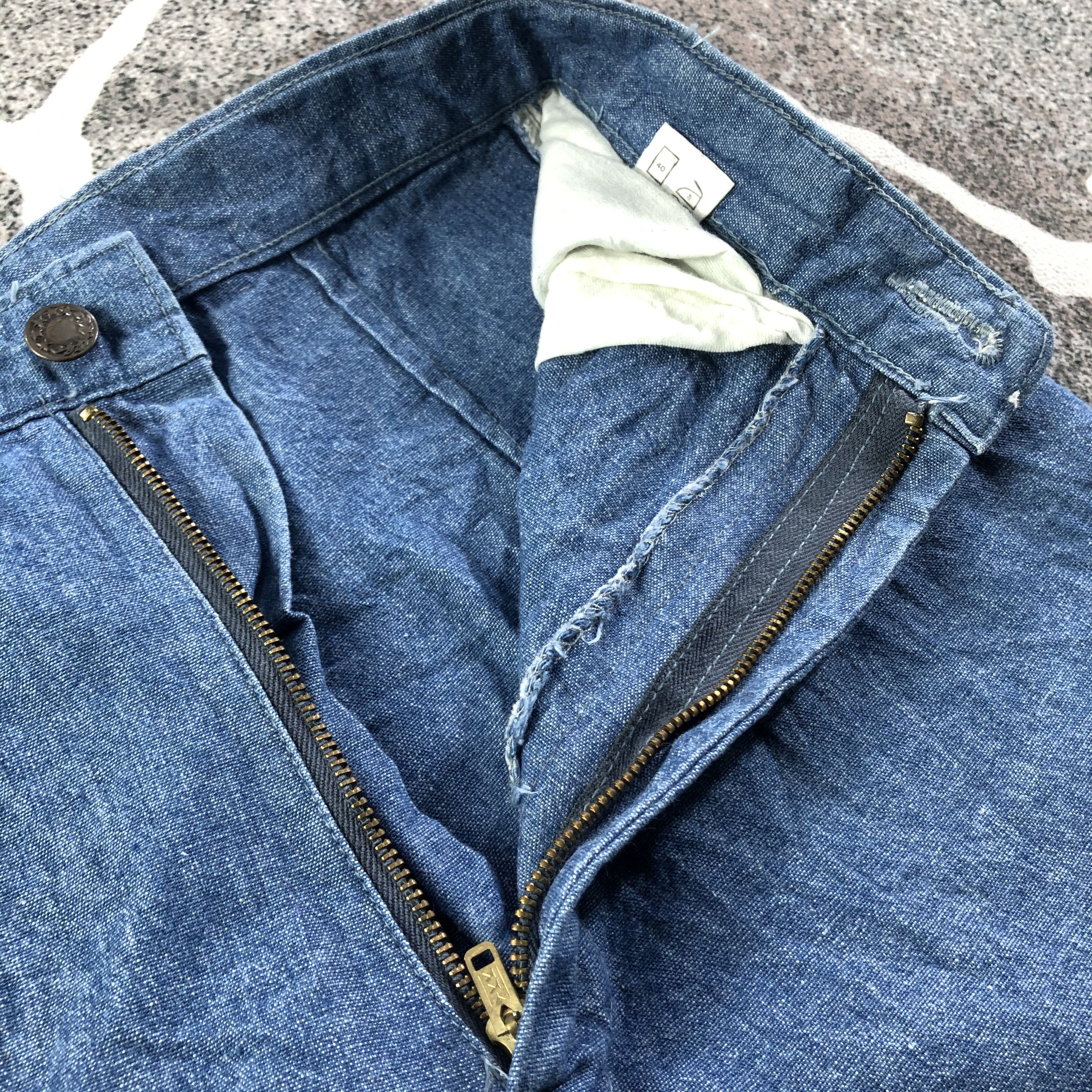 Japanese Brand Vintage 80s Flared Pants KJ2115 Size 25" / US 0 / IT 36 - 7 Thumbnail